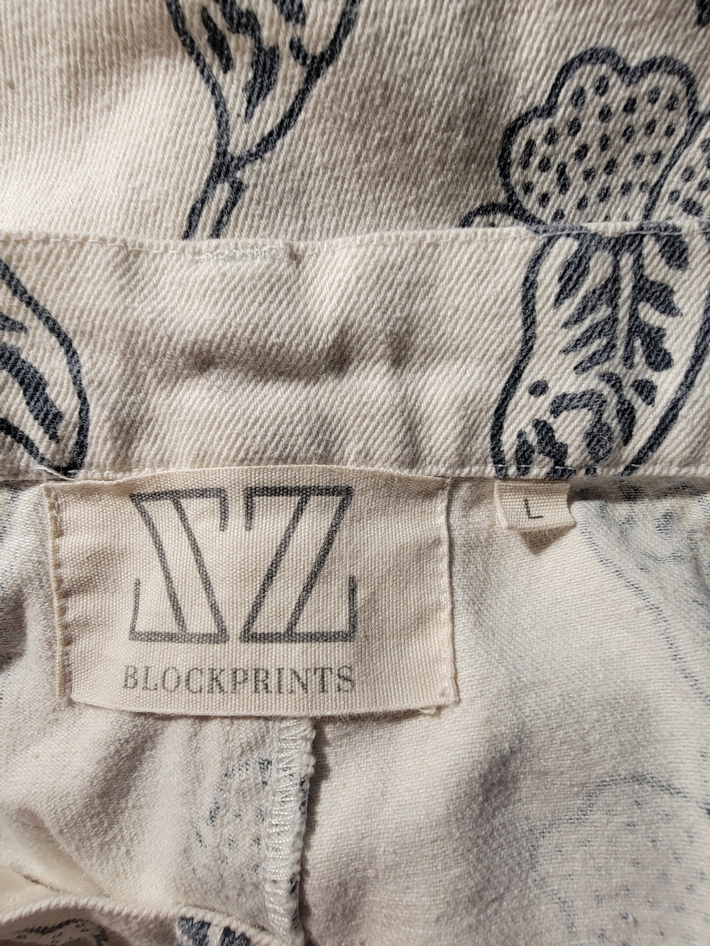 SZ Blockprints Disco Pants Women Size L - Picture 10 of 11
